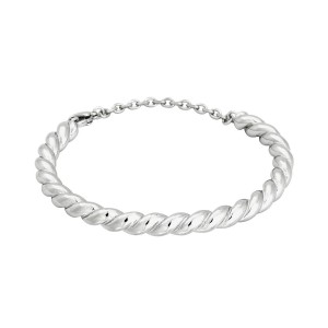 Edblad Rope Bangle Βραχιόλι Ασημί