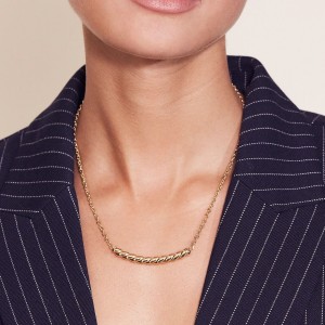 Edblad Rope Κολιέ Χρυσό