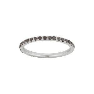 Edblad Glow Mini Δαχτυλίδι Black Steel