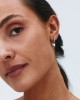 Edblad Barley Hoops Silver Σκουλαρίκια