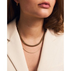 Edblad Curb Chain Gold Κολιέ