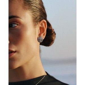 Edblad Flowy Studs Steel Σκουλαρίκια