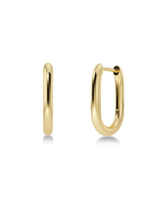 Edblad Modernist Hoops S Gold Σκουλαρίκια