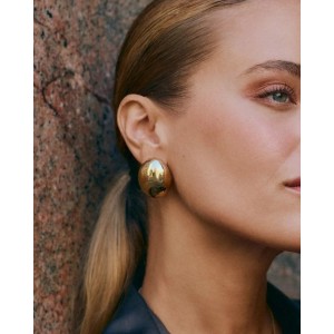 Edblad Gallant Studs Maxi Gold Σκουλαρίκια