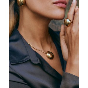 Edblad Gallant Maxi Gold Κολιέ