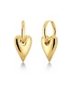 Edblad Amore Hoops L Gold Σκουλαρίκια