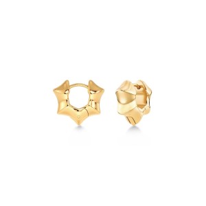 Edblad Cane Hoops Multi S Gold Σκουλαρίκια