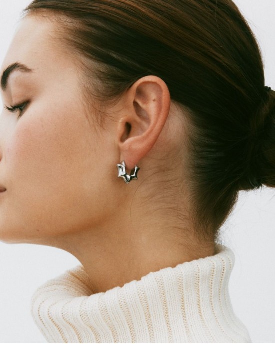 Edblad Cane Hoops Multi S Steel Σκουλαρίκια