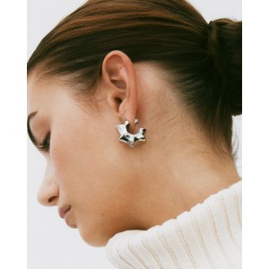 Edblad Cane Hoops Multi L Steel Σκουλαρίκια