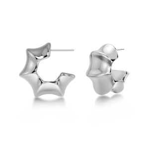 Edblad Cane Hoops Multi L Steel Σκουλαρίκια