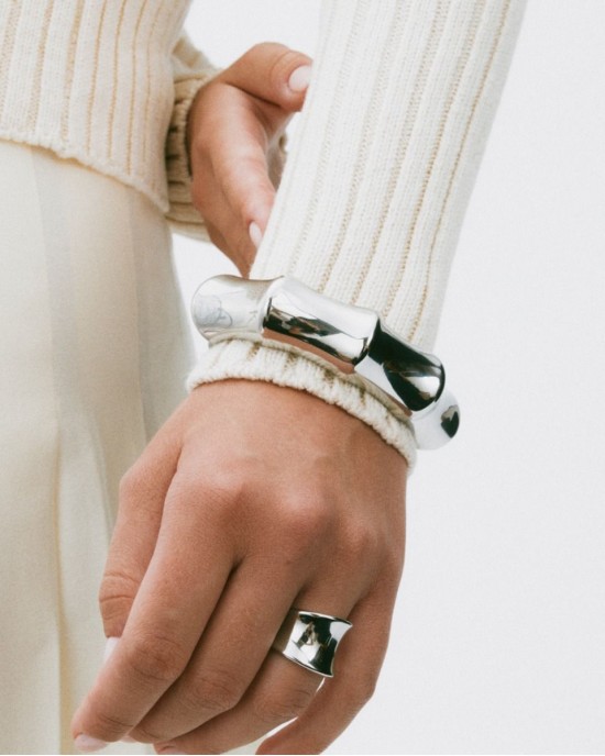 Edblad Cane Bangle Steel Βραχιόλι