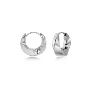 Edblad Helix Hoops S Steel Σκουλαρίκια