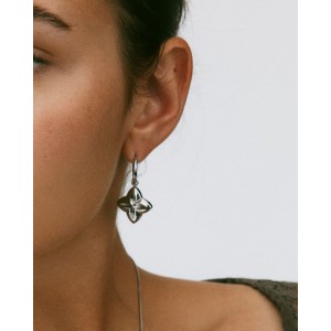 Edblad Scala Hoops L Steel Σκουλαρίκια