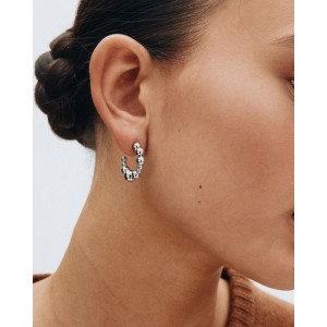 Edblad Sphere Hoops Steel Σκουλαρίκια