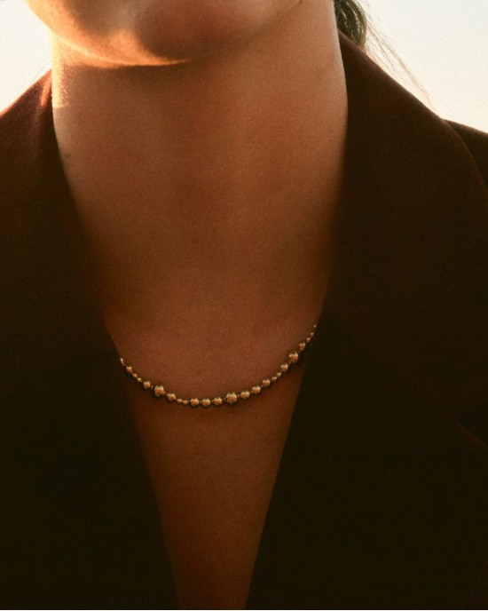 Edblad Sphere Muti Gold Κολιέ