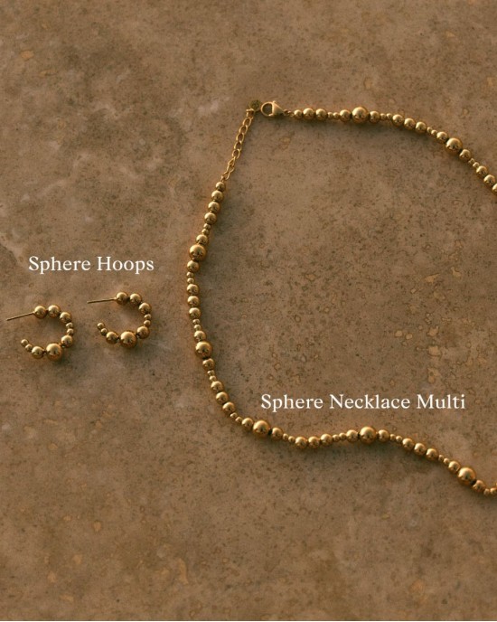 Edblad Sphere Muti Gold Κολιέ