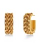 Edblad Rays Hoops L Gold Σκουλαρίκια