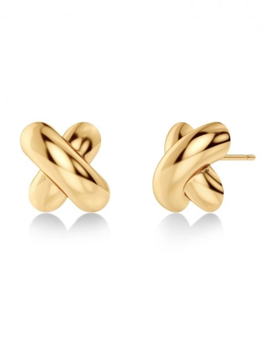 Edblad Alexa Studs L Gold Σκουλαρίκια