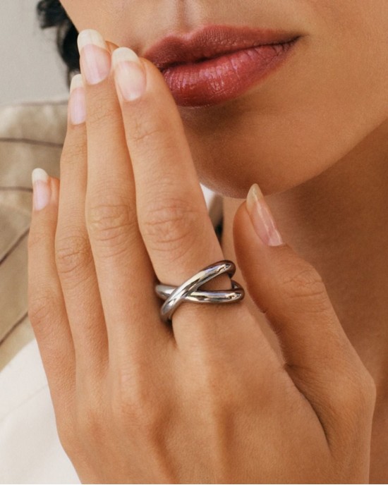 Edblad Alexa Ring L Silver Δαχτυλίδι