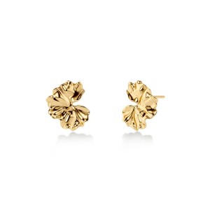 Edblad Gerana Studs S Gold Σκουλαρίκια