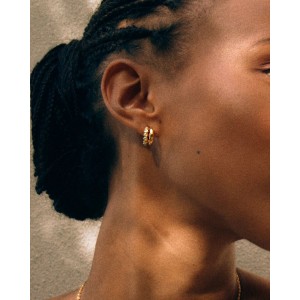 Edblad Grace Hoops S Gold Σκουλαρίκια