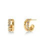 Edblad Grace Hoops S Gold Σκουλαρίκια