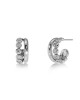 Edblad Grace Hoops S Silver Σκουλαρίκια
