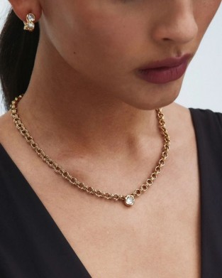Edblad Ocean Gem L Gold Κολιέ