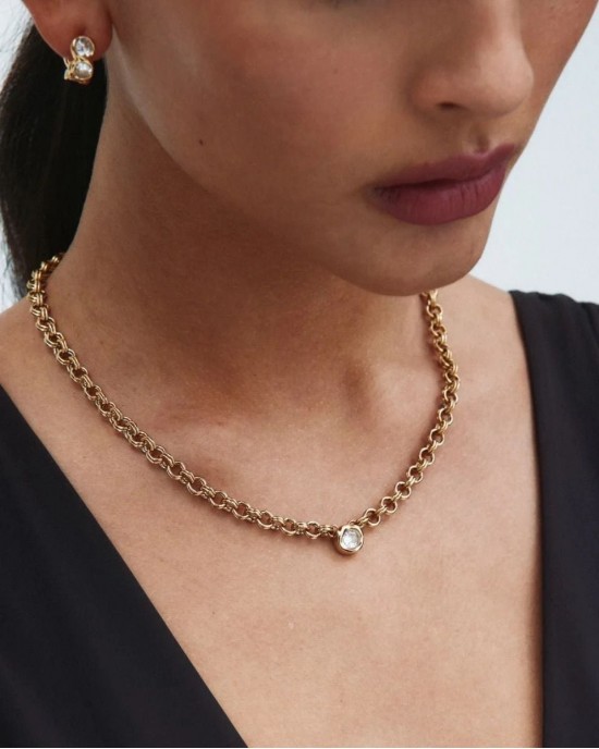 Edblad Ocean Gem L Gold Κολιέ
