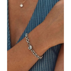 Edblad Ocean Gem L Silver Βραχιόλι