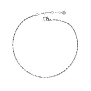 Edblad Seed Bead Anklet Silver Βραχιόλι