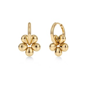 Edblad Daisy Hoops Gold Σκουλαρίκια
