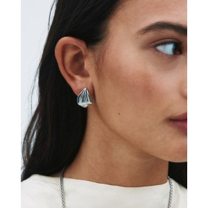 Edblad Petal Studs S Silver Σκουλαρίκια