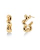 Edblad Spiral Hoops L Gold Σκουλαρίκια
