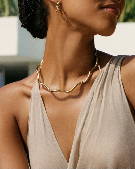 Edblad Spiral Collier Gold Κολιέ