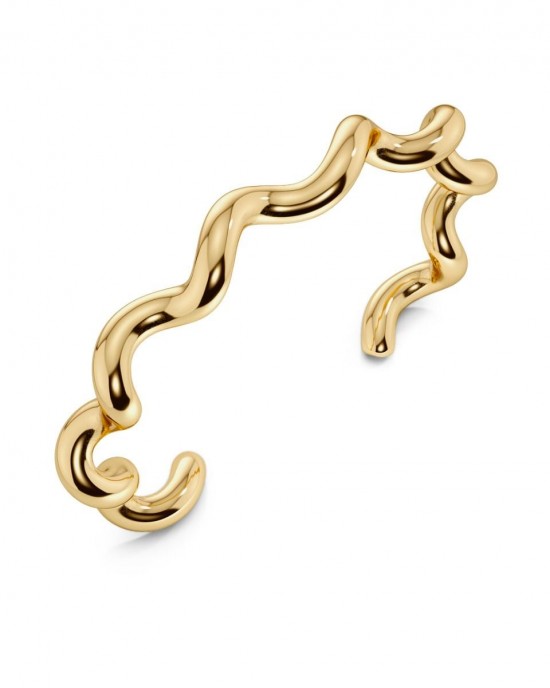 Edblad Spiral Bangle Gold Βραχιόλι