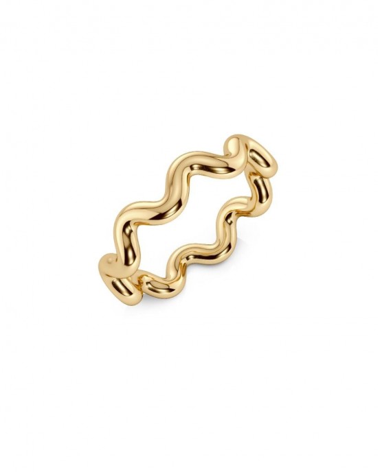 Edblad Spiral Gold Δαχτυλίδι