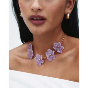 Edblad Wildflower Gold/Pink Κολιέ