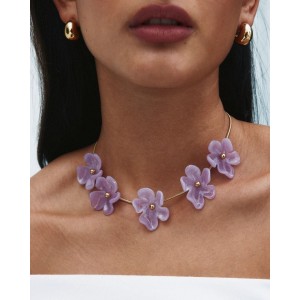 Edblad Wildflower Gold/Pink Κολιέ