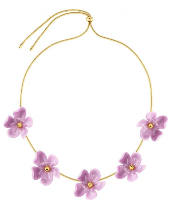 Edblad Wildflower Gold/Pink Κολιέ