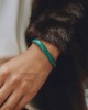 Edblad Lore Bangle Green Gold Βραχιόλι