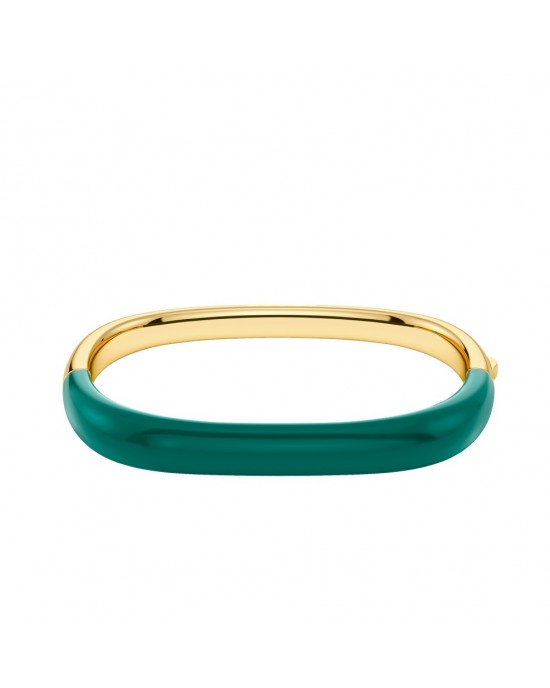 Edblad Lore Bangle Green Gold Βραχιόλι