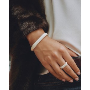 Edblad Lore Bangle Off White Gold Βραχιόλι
