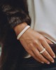 Edblad Lore Bangle Off White Gold Βραχιόλι