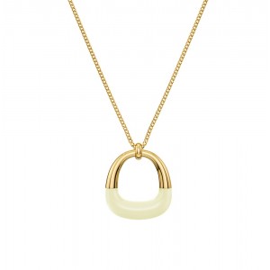 Edblad Lore Off White Gold Κολιέ