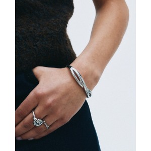 Edblad Nouveau Bangle Silver Βραχιόλι