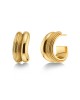 Edblad Wildern Hoops Large Gold Σκουλαρίκια