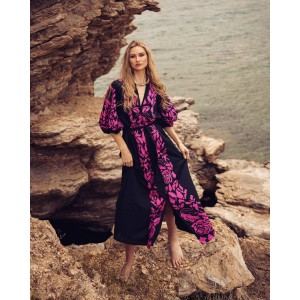 Eirianna Irene Black Long Φόρεμα