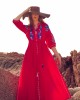 Eirianna Margot Red Long Φόρεμα