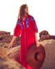 Eirianna Margot Red Long Φόρεμα